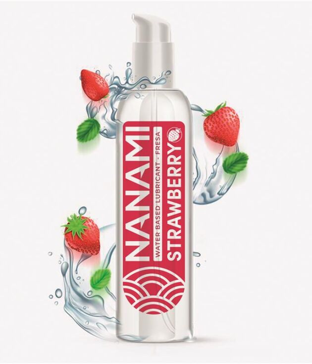NANAMI Lubricante Base de Agua Fresa 150 ml