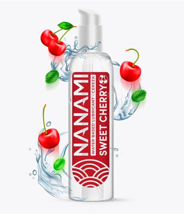NANAMI Lubricante Base de Agua Cereza Dulce 150 ml