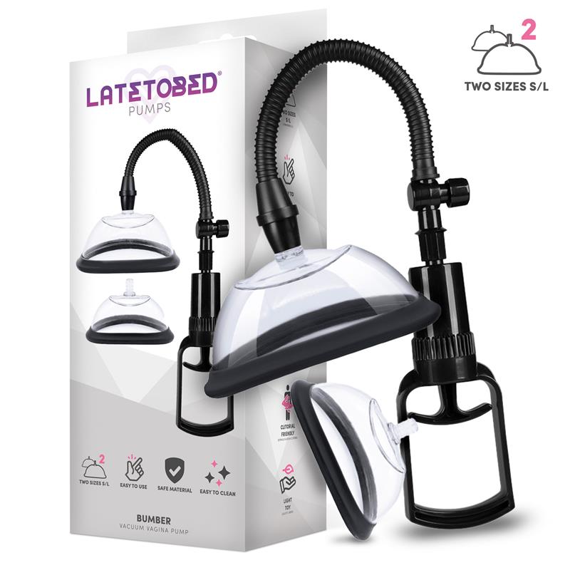 LATETOBED Bumber Bomba Manual para la Vagina 2 Copas